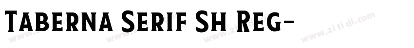 Taberna Serif Sh Reg字体转换